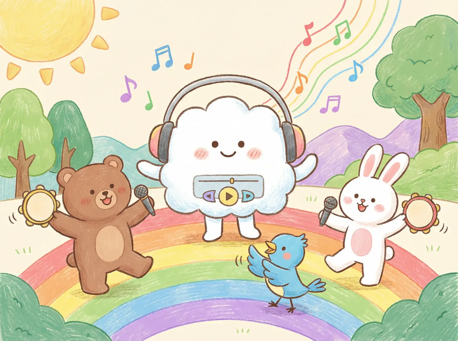 小朋友的音乐绘画 - 腿再张大一点就可以吃扇贝了 艺术启蒙